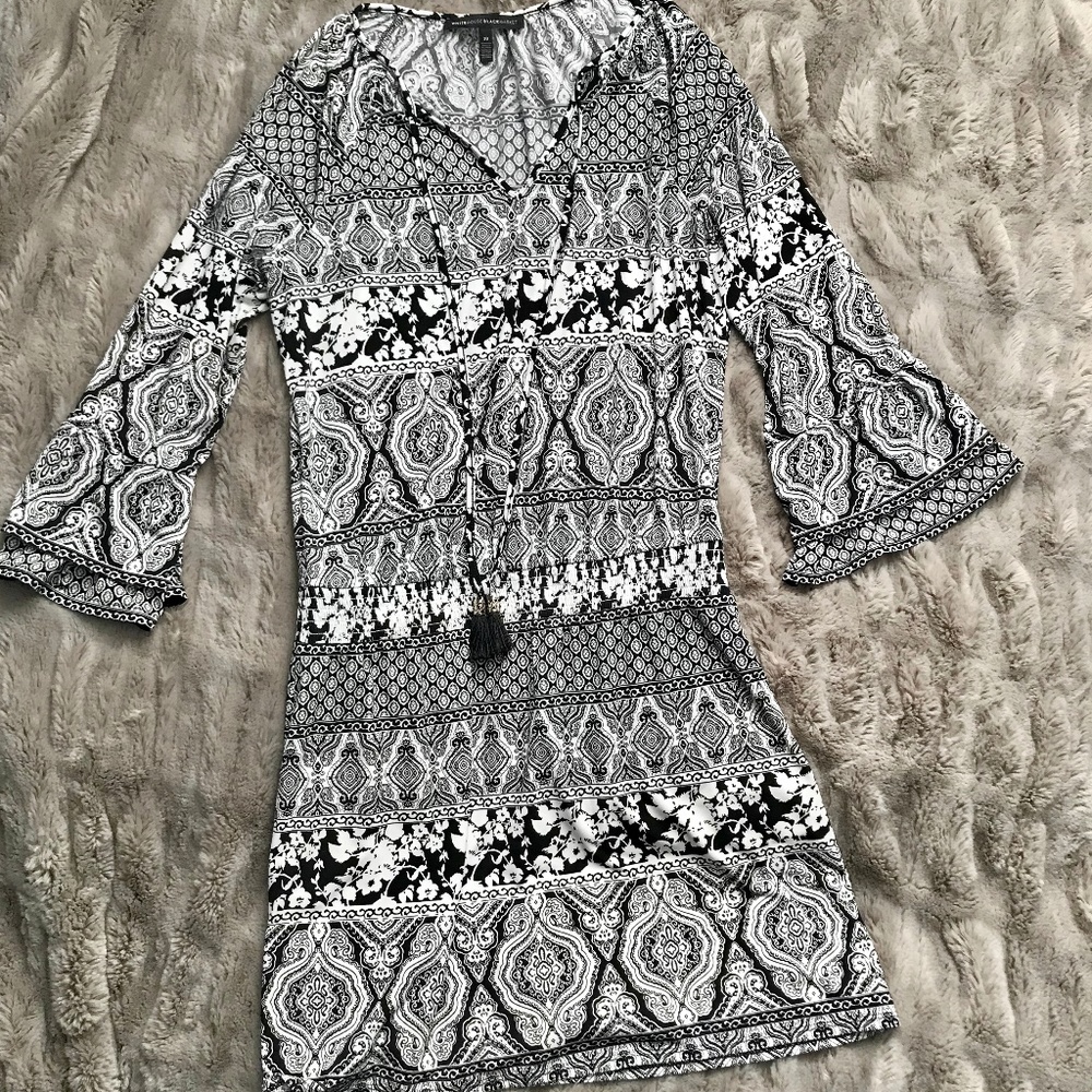 White House Black Market Boho Dress
